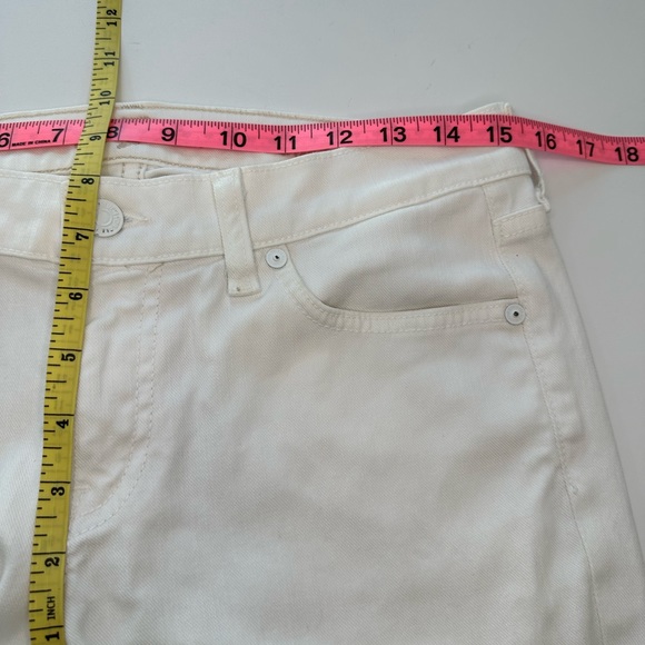 7 For All Mankind White Bootcut Jeans Women’s Size 29 - Picture 9 of 11